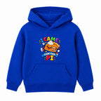 I Came For The Pi kids Number Day hoodie - Royal Blue