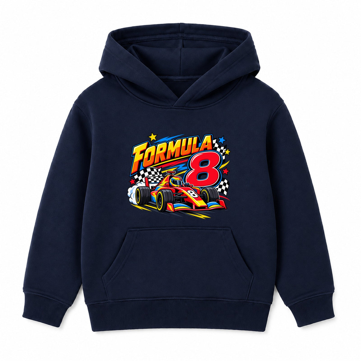 Formula 8 kids Number Day hoodie - Navy