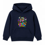Digit Disco kids Number Day hoodie - Navy