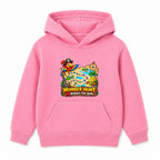 Number Hunt kids Number Day hoodie - Pink