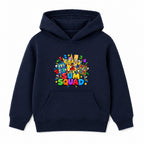 Sum Squad kids Number Day hoodie - Navy