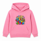 Sum Squad kids Number Day hoodie - Pink