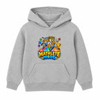 Mathlete Mode kids Number Day hoodie - Heather Grey