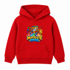 Mathlete Mode kids Number Day hoodie - Red