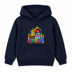 Add It Up kids Number Day hoodie - Navy