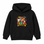 Problem Solver kids Number Day hoodie - Black