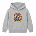 Problem Solver kids Number Day hoodie - Heather Grey