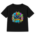 Maths Level Up kids Number Day t-shirt - Black