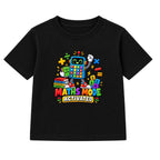 Maths Mode Activated kids Number Day t-shirt - Black