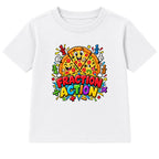 Fraction Action kids Number Day t-shirt - White