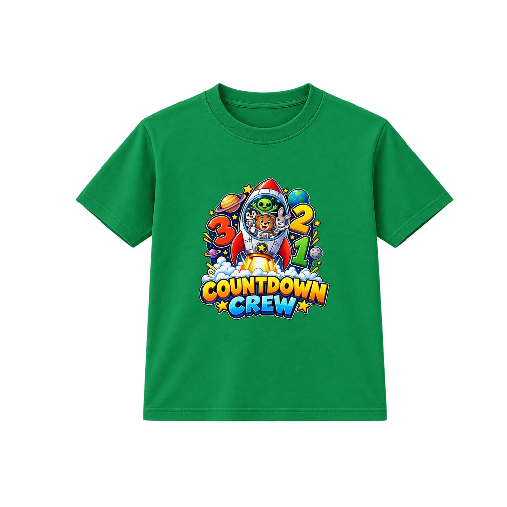 Countdown Crew kids Number Day t-shirt - Green