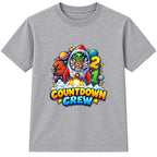 Countdown Crew kids Number Day t-shirt - Heather Grey