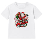 Sleigh All Day adult Christmas t-shirt - White