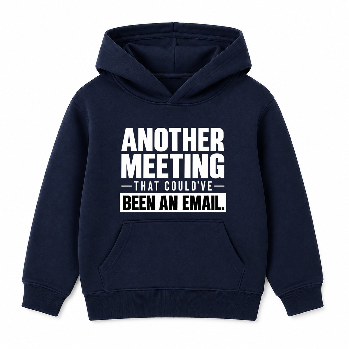 Could've Been An Email adult slogan hoodie - Navy