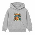 I Came I Saw I Had A Nap adult slogan hoodie - Heather Grey