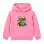 I Came I Saw I Had A Nap adult slogan hoodie - Pink