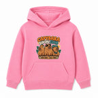 Capybara Social Club adult slogan hoodie - Pink