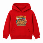 Capybara Social Club adult slogan hoodie - Red