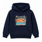 Absolutely Not Nathan adult slogan hoodie - Navy
