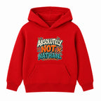 Absolutely Not Nathan adult slogan hoodie - Red