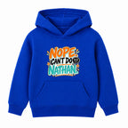Nope Can't Do Nathan adult slogan hoodie - Royal Blue