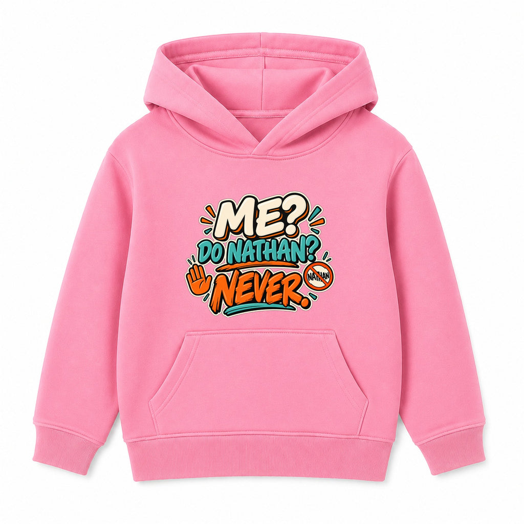 Me Do Nathan Never adult slogan hoodie - Pink