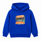 Officially Unable To Do Nathan adult slogan hoodie - Royal Blue