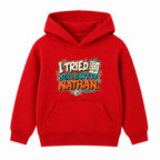 I Tried Still Can't Do Nathan adult slogan hoodie - Red