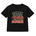 My Dog Was Comfortable adult slogan t-shirt - Black