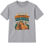No Idea What's Going On adult slogan t-shirt - Heather Grey