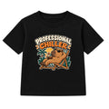 Professional Chiller adult slogan t-shirt - Black