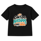 Can't Do Nathan Since 2026 adult slogan t-shirt - Black