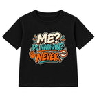 Me Do Nathan Never adult slogan t-shirt - Black