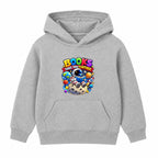 Books Take You Further kids World Book Day hoodie - Heather Grey