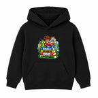 Small Readers Big Adventures kids World Book Day hoodie - Black