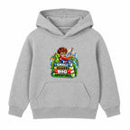 Small Readers Big Adventures kids World Book Day hoodie - Heather Grey