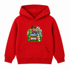 Small Readers Big Adventures kids World Book Day hoodie - Red