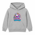 Just One More Chapter kids World Book Day hoodie - Heather Grey