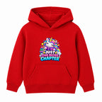 Just One More Chapter kids World Book Day hoodie - Red