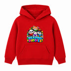 Reading Buddies kids World Book Day hoodie - Red