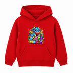Books Are A Kind Of Magic kids World Book Day hoodie - Red