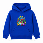 Books Are A Kind Of Magic kids World Book Day hoodie - Royal Blue