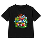 Small Readers Big Adventures kids World Book Day t-shirt - Black