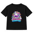 Just One More Chapter kids World Book Day t-shirt - Black