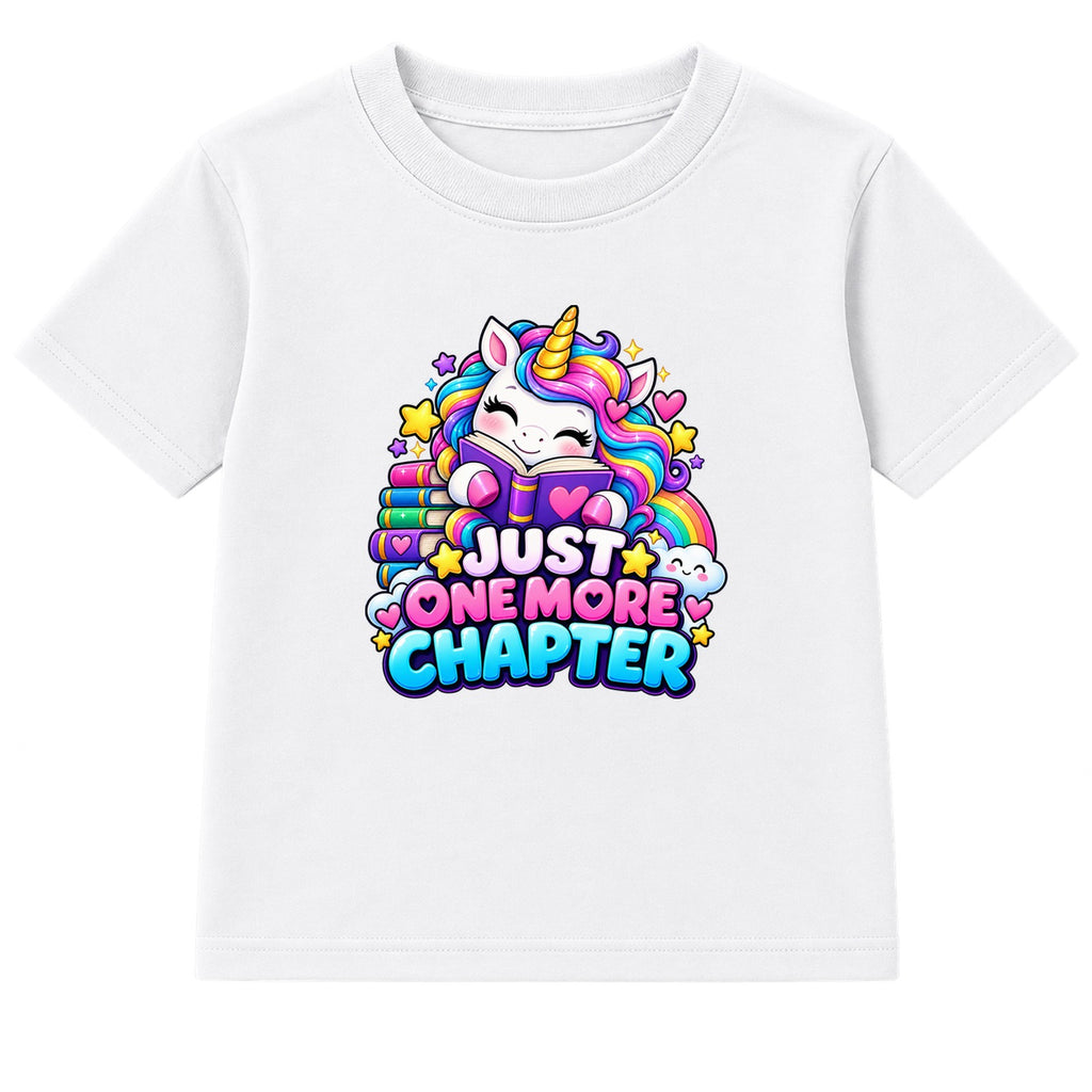 Just One More Chapter kids World Book Day t-shirt - White