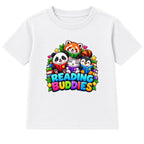 Reading Buddies kids World Book Day t-shirt - White