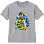 Library Access Pass kids World Book Day t-shirt - Heather Grey