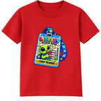 Library Access Pass kids World Book Day t-shirt - Red