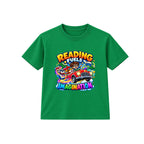 Reading Fuels Imagination kids World Book Day t-shirt - Green