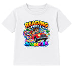 Reading Fuels Imagination kids World Book Day t-shirt - White